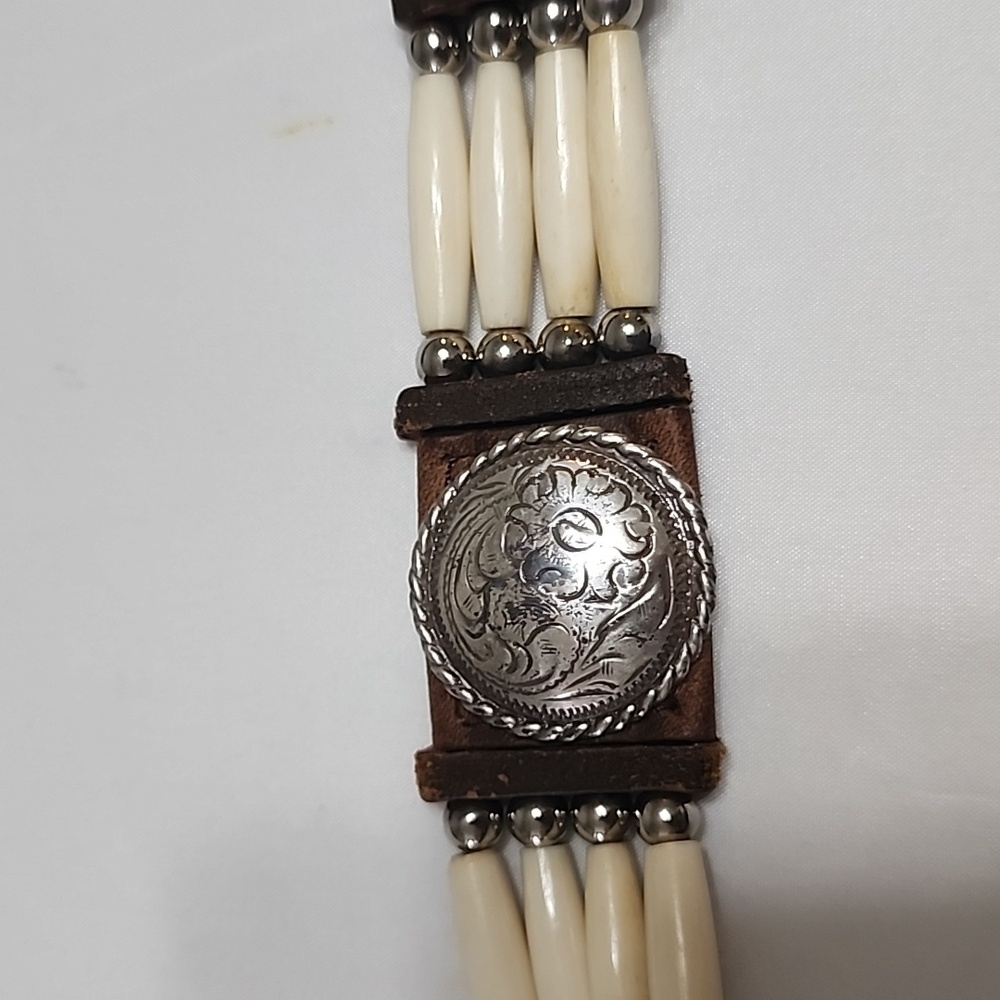 Vintage Tony Lama Cutting Champ Western Belt Fits 33-37" - Picture 2 of 8